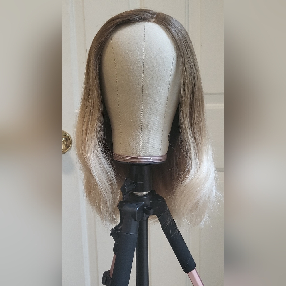 Ombre Brown and Blonde Wig - Picture 2 of 6